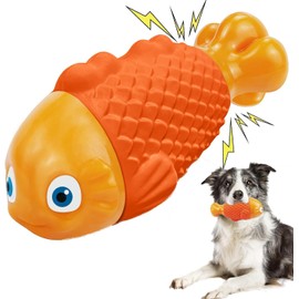 WinTour Indestructible Dog Toys for Aggressive Chewers, Tough Chew Toys for Medium & Large Breeds, Squeaky and Durable Chewers for Large Dogs