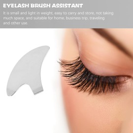 ULTECHNOVO Cepillo para Lifting de Pestañas Forma Acero Inoxidable Herramienta para Permanente de Pestañas Utensilio de Maquillaje para Salón y Uso Personal