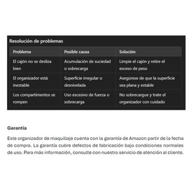 White Makeup Organizer with Pink Drawer and Compartments, Makeup Storage, Cosmetics, Beauty Products and Jewelry, Ideal for Dresser, Bedroom and Bathroom