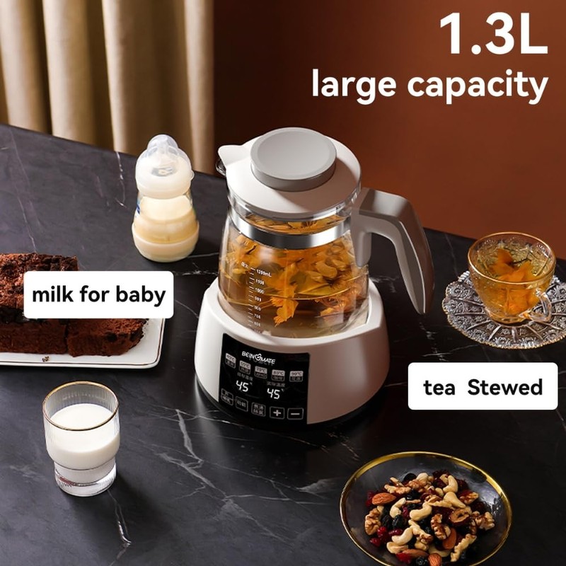 Baby Bottle Warmer, Temperature Control Kettle, Electric Kettle with Keep