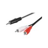 Goobay 51648 1m Audio Cable AUX Adapter - 3.5mm Male