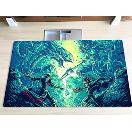 New Mlikemat Playmat Swordsoul of Mo Ye Swordsoul Supreme Sovereign TCG CCG Trading Card Game Mat No Zones + Free Bag (ZD014-263-K-No Zones)