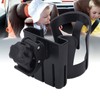 Universal Stroller Cup Holder with Phone Slot, Multifunctional Adjustable Angled