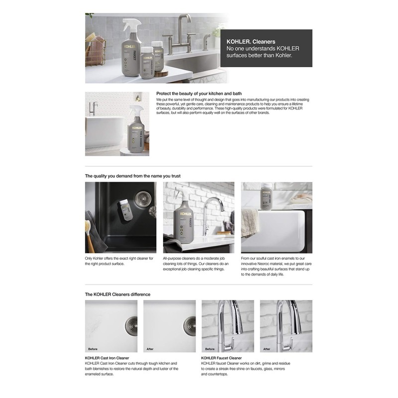 Kohler K-23726-NA Drain Treatment