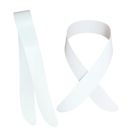 [Enwami] Collar Core Poly Bottom 2-Piece Collar Core Dressing Accessory Kimono Nagajuban Yukata Kimono All Year Round Insert Type Easy to Remove Clothes for Beginners Women Women Women, white