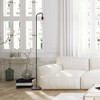 Globe Electric 12937 Holden 70" Floor Lamp, Black, Satin Finish,