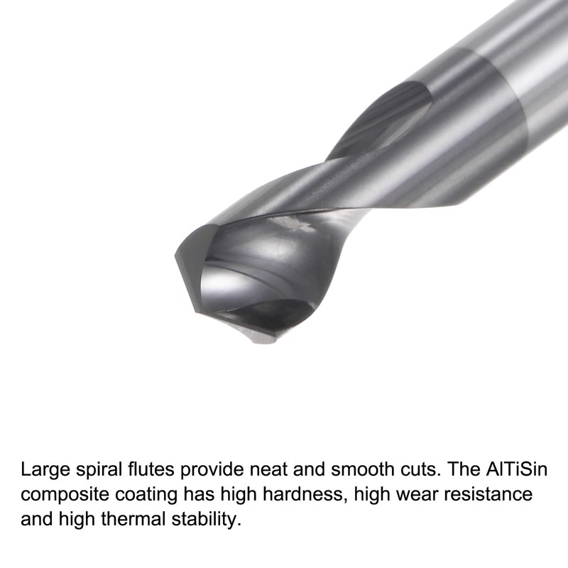 sourcing map Spotting Drill Bits 4mm Dia 4mm Shank 120