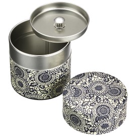 Yamako 79206 Tea Caddy Pokkan Chrysanthemum Arabesque S 3.0 x 3.0 x 3.0 inches (7.5 x 8 x 7.5 cm)