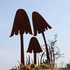 Iron, Mushrooms, decoration ideas for the autumn of metal