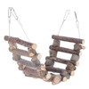 Wooden Pet Ladder Soft Animal Bendable Bridge Toy for Hamster
