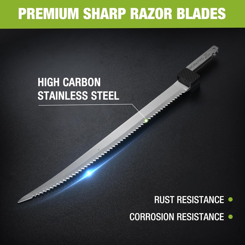 WORKPRO 10" Replacement Blades Only 12V Cordless Electric Fillet Knife