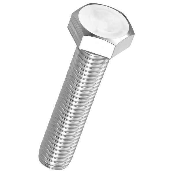 Kozelo 5 Pcs Hex Head Screws Bolts - [M12-1.75x55] 304