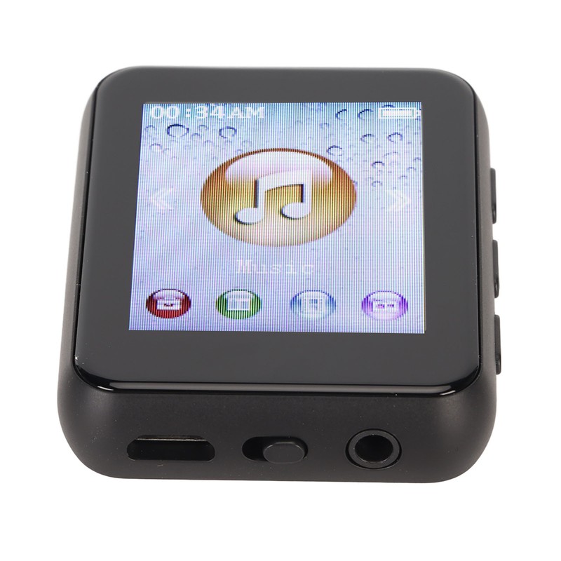 MP3 Bluetooth Player HiFi Lossless 1.8 Inch Touch Screen Support