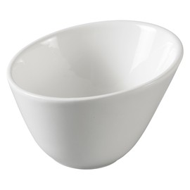 Yanco PS-2007 Sheer Bowl, 26 oz Capacity, 7" Diameter, Porcelain, Bone White, Pack of 24
