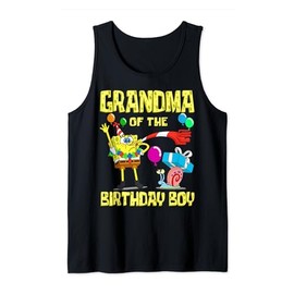 Mademark x SpongeBob SquarePants - SpongeBob Grandma of the Birthday Boy Theme Party Tank Top