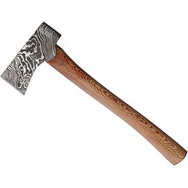 Marbles MR464 Mini Axe Damascus, Brown