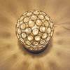 Modern Crystal Ball Table Lamp Chrome Base with G9 5w