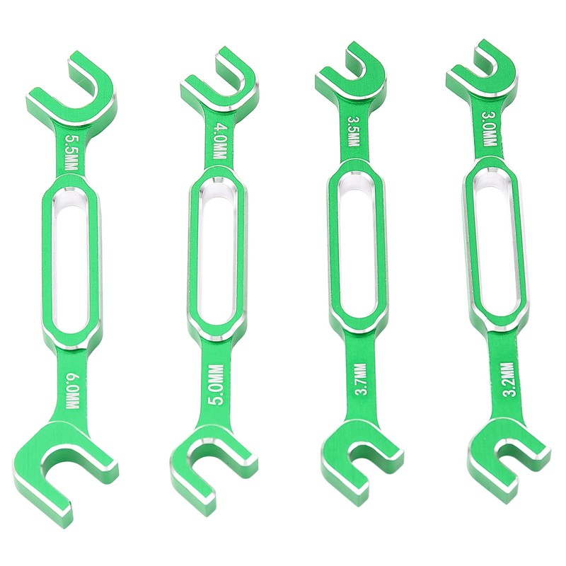 4PCS RC Car Wrenches Turnbuckle Nut Ball Joint Remover Aluminum