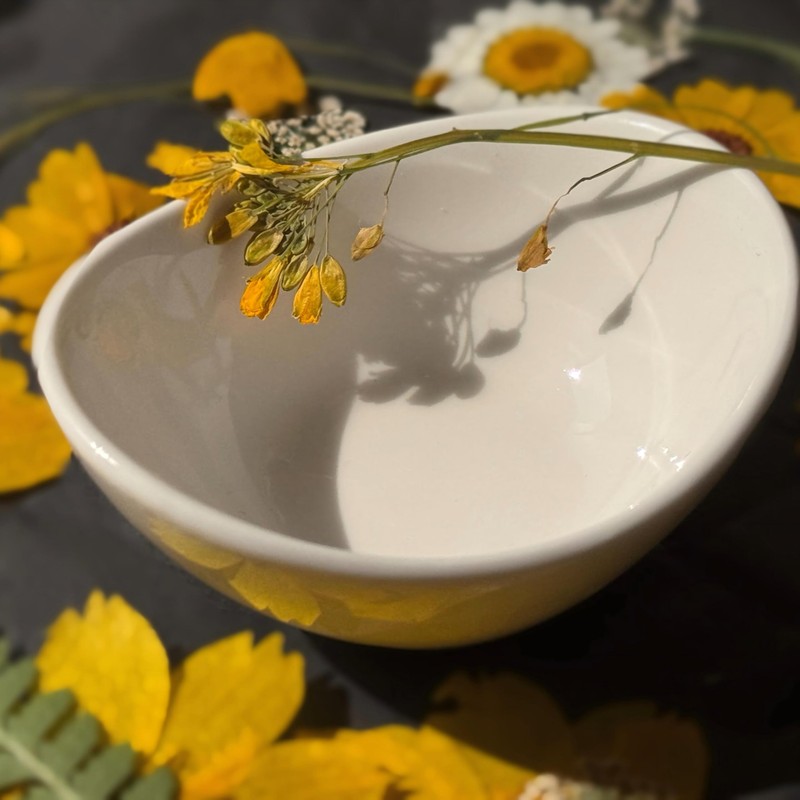 Holitika Soy Sauce Dish - Dipping Bowls Set, White Porcelain