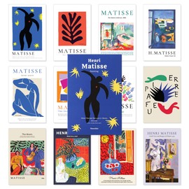 Monolike - Henri Matisse Painting Single Card Postcard Henri Matisse Painting Single Card - Set of 12 Postcards, Single Cards, Sectional Card Clauses, Sectional Cards