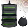 BEASAFY 4-Layer Drying Net Herbs Black Herb Dryer Hanging Herb