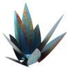 9PCS Tequila Rustic Sculpture Waterproof DIY Metal Agave Plant for