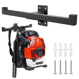 RTOSY Backpack Leaf Blower Hanger, Backpack Blower Storage Organizer Holder, Heary Duty Chainsaw Wall Mount, Tactical Gear Stand (1 Pack)