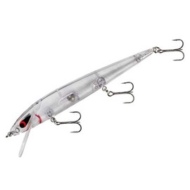 Smithwick Lures Perfect 10 Rogue Minnow-Style Jerkbait Crankbait Fishing Lure, Freshwater Fishing Gear and Accessories, 5.5", 5/8 oz, Clear