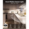 EZVALO 5 Pack Under Cabinet Lighting, Rechargeable Motion Sensor Light,