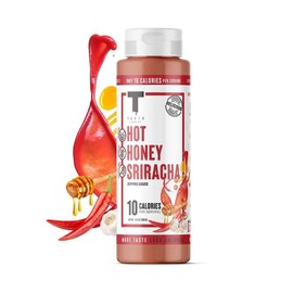 Taste Flavor Co. Hot Honey Sriracha - All Natural Gluten Free Sauce with Real Honey - Made in the USA - Count: 3-Pack