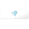 CafePress Melting Ice Heart 10"x3" Rectangle Vinyl Bumper Sticker Car