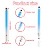 2 in 1 Stylus Pens for Touch Screens,4 Pack Gradient
