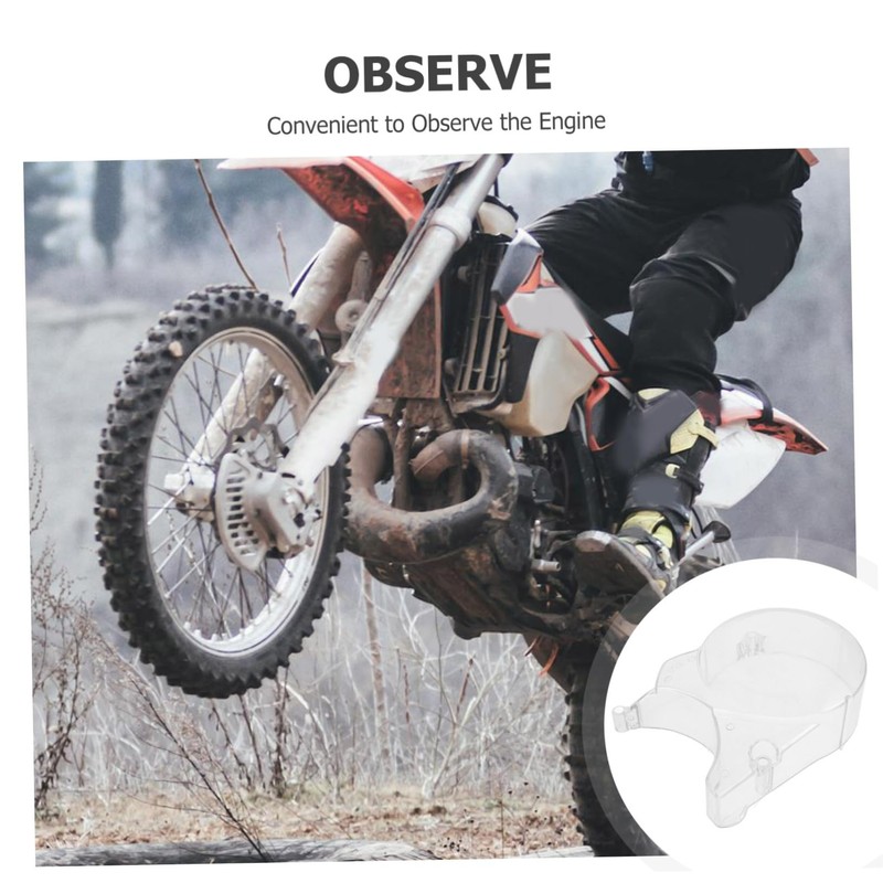 CHILDWEET Motorcycle Cover Left Side Panel 50/125/140cc Engine Case Pit