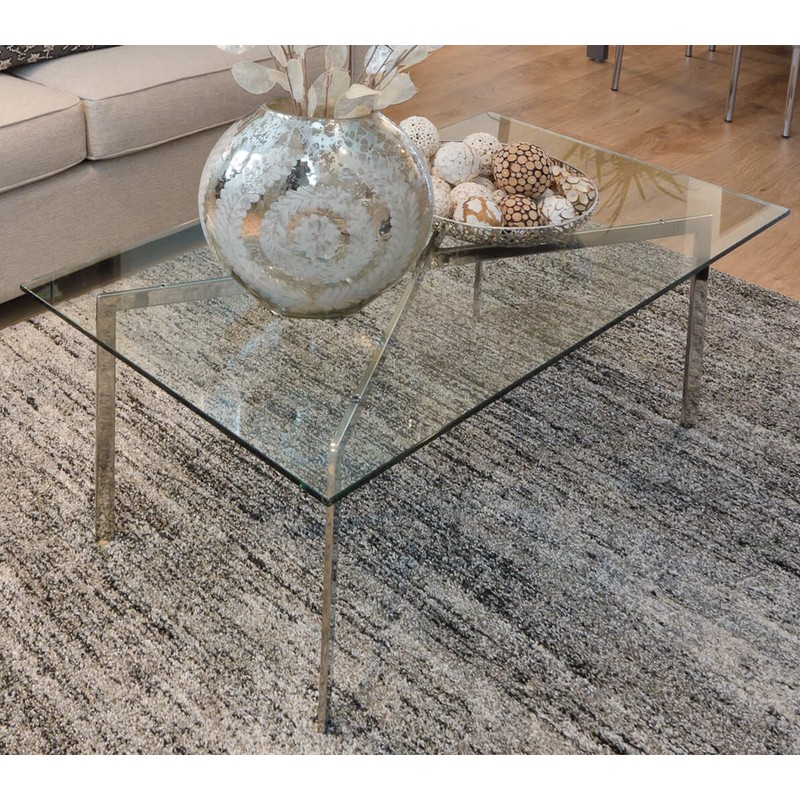 Fab Glass and Mirror Rectangle Tempered Glass Table Top 26"