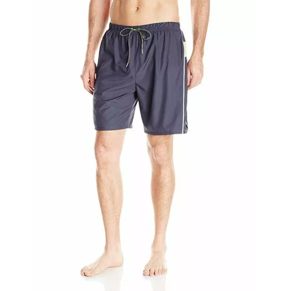 Speedo Men's Tech Volley Water Shorts, Granite, Large