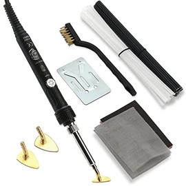 Plastic Welding Kit for Surface Repair, Adjustable Temperature Welder Tool for Car Bumper, Kayak, Canoe