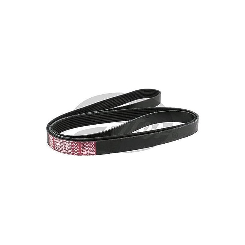 Gates 7PK2300 Micro-V Ribbed Drive Belt, 2300 mm Length