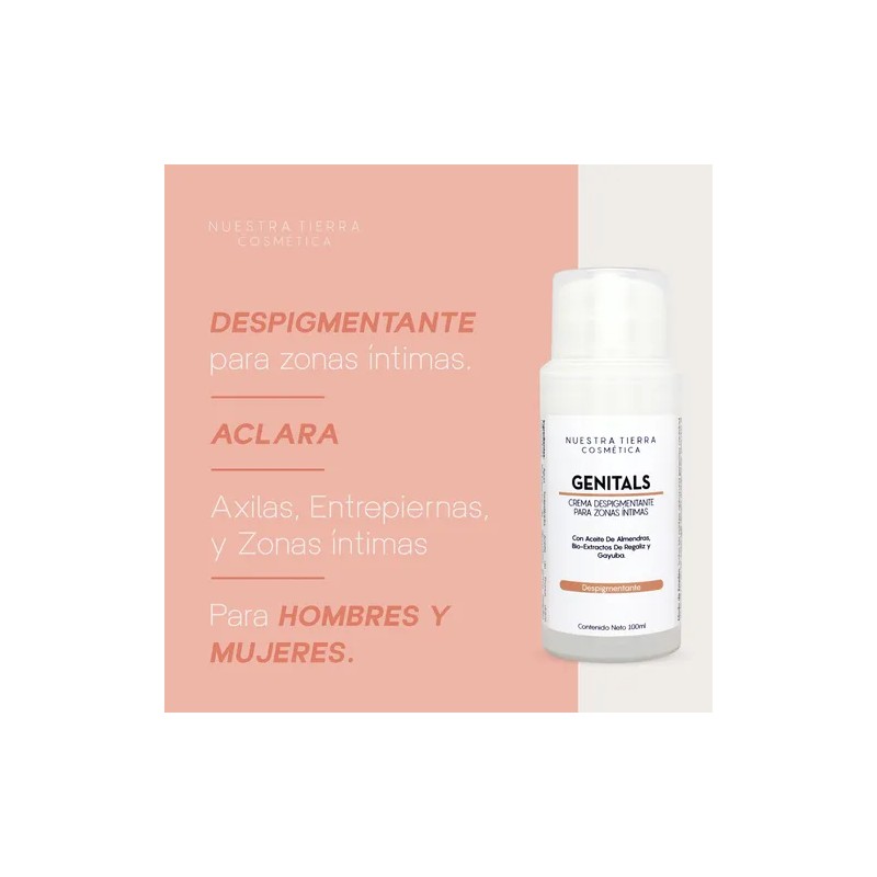Crema Despigmentante Para Zonas Intimas Con Arbutina 100ml Tipo de