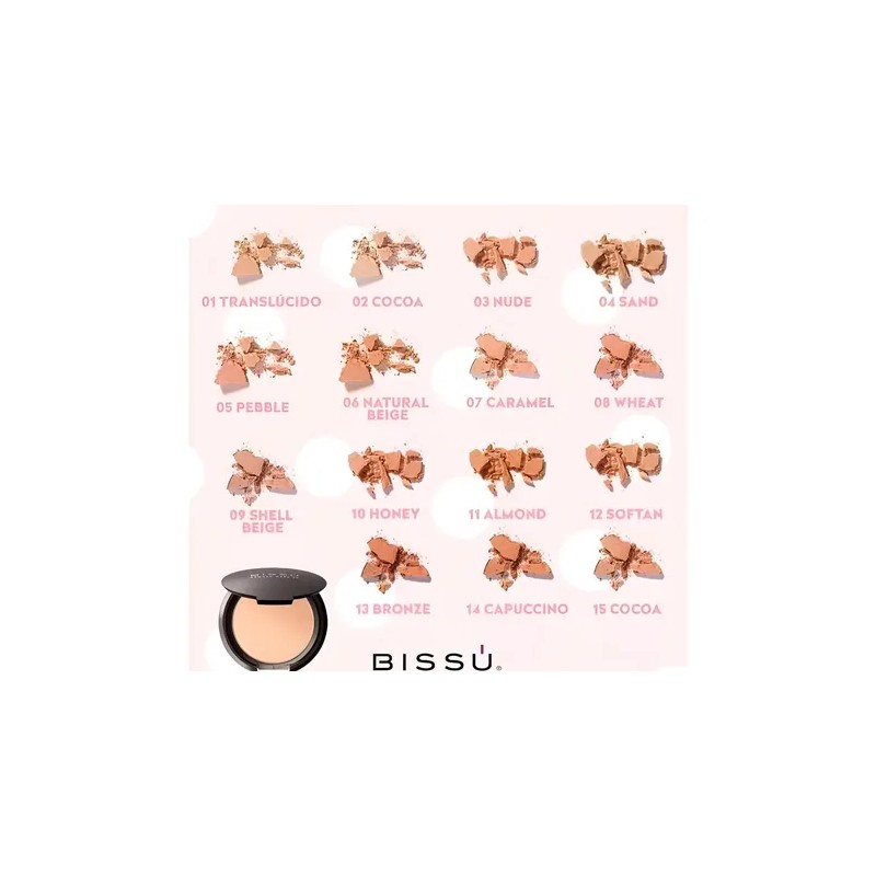 Maquillaje Polvo Compacto Bissú Original