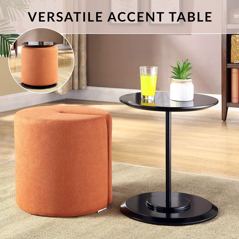 Mission Hills Furniture Accent Table and 18 in Round Nesting