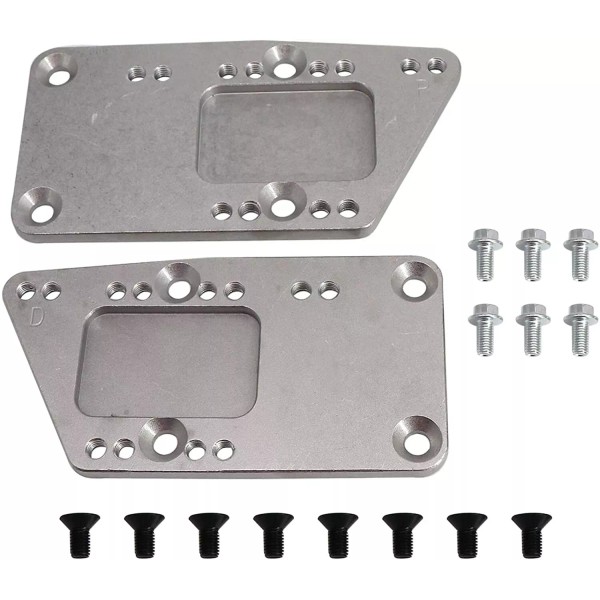 Unbranded Engine Motor Mount Adapter Plates Conversion Swap for LSX