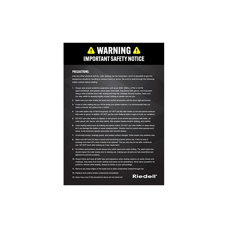 Riedell RW Wave Roller Skate - Quad Roller Skates for