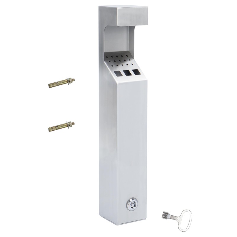 AIWFL Wall Mounted Large Trash Bin Stainless Steel Trash Can