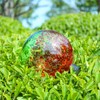 VCUTEKA Gazing Ball, Glass Gazing Balls Sphere for Garden Lawn
