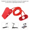 Treadmill Magnet Safety Key Replacement, 1.7x0.7in Magnetic Safety Switch Universal