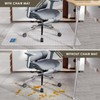 Azadx Heavy Duty Office Chair Mat for Carpet 32" x