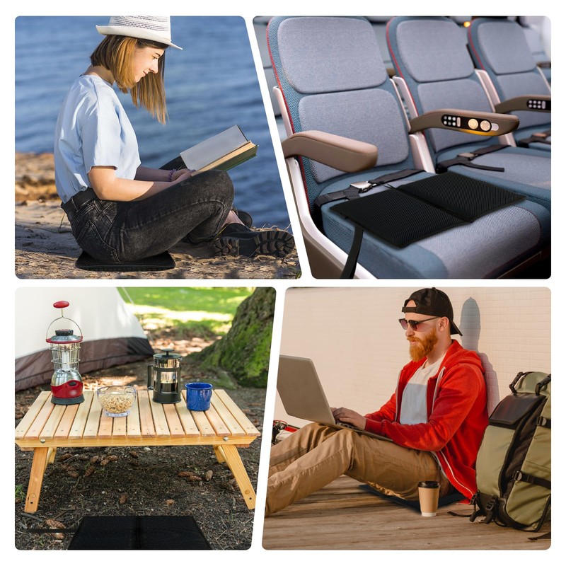 Travel Seat Cushion,Portable Airplane & Stadium Cushion,Gel Grid Design for