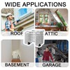 4 Steps Wall Mounted Folding Ladder, Indoor and Outdoor Step