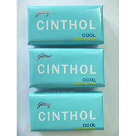 3 X Godrej Cinthol Cool Bath Soap Cooling Deo Soap (75g X 3 Soap)