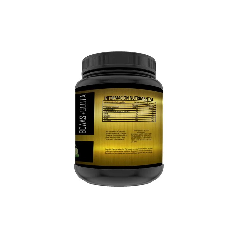 Suplemento Bcaas Glutamina Golds Protein 1kg 50servi Polvo